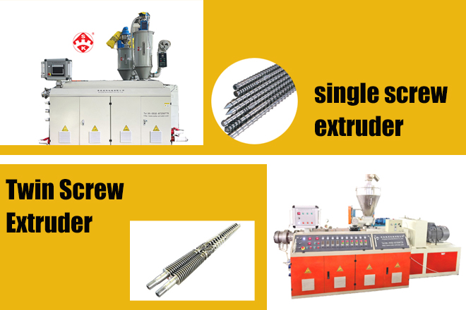 How to Decide Use Single Screw Extruder or Double Screw Extruder?